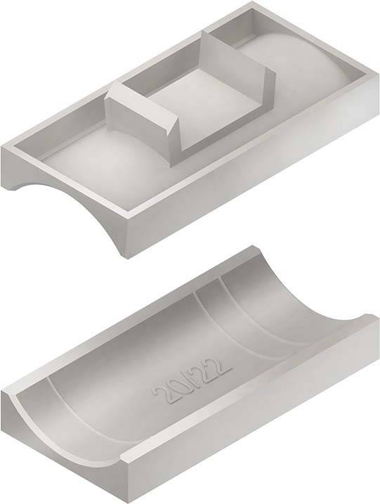 25 Stk. Niedax Gegenwanne GW 100