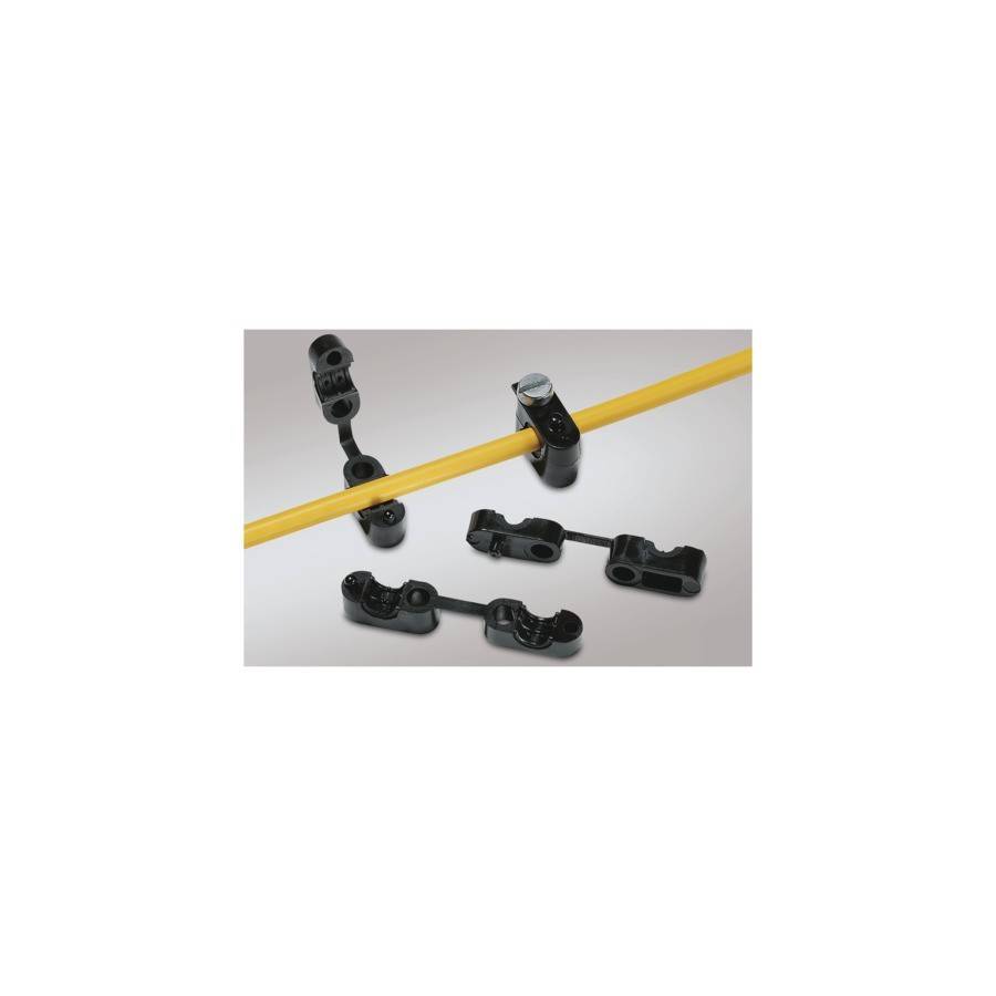 500 Stk. HellermannTyton Zugentlastungsschelle KK1-N66-BK