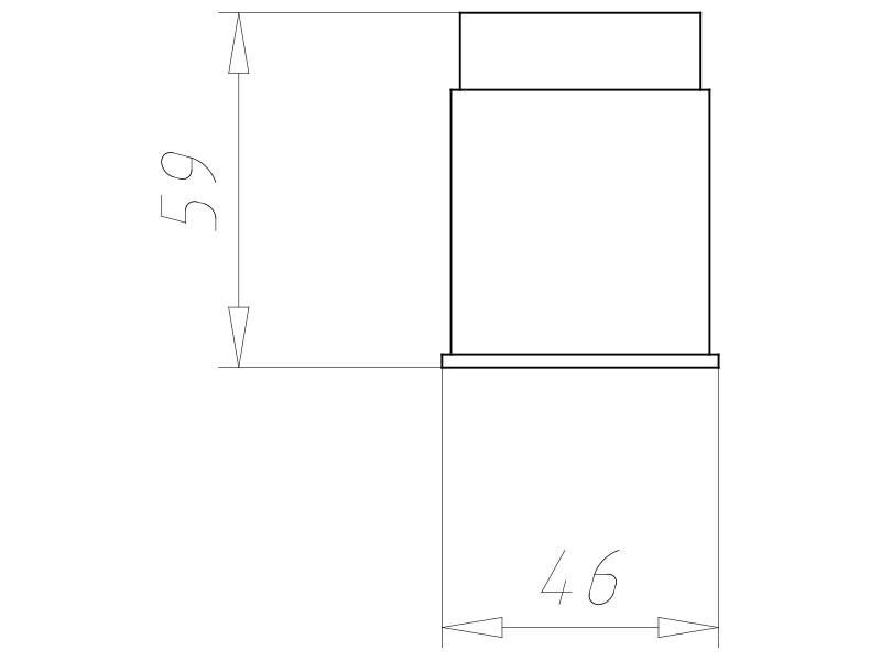 Kaiser Rohrkupplung 40mm 1261-40