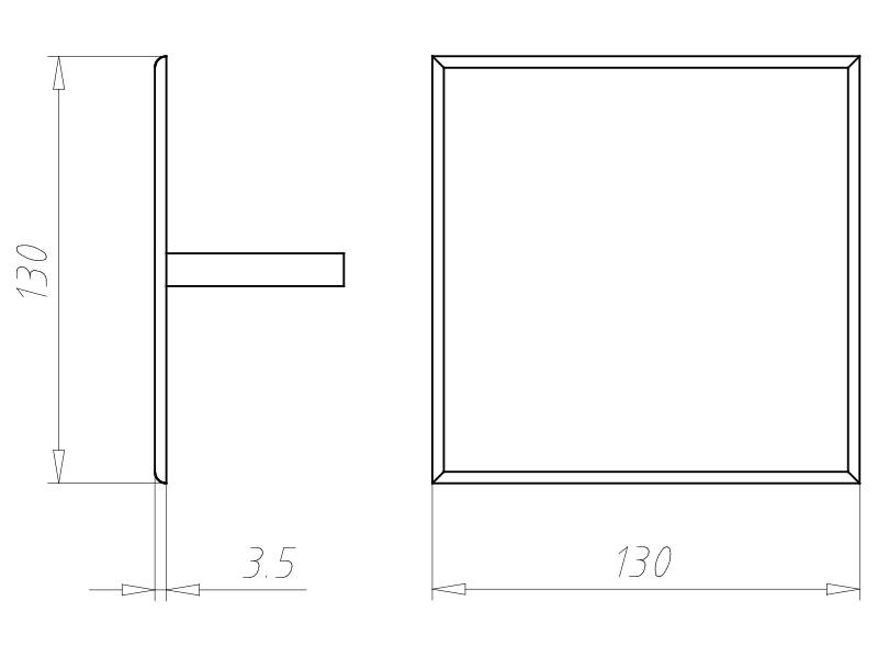 Kaiser Abschluss-Steckdeckel 9909.10