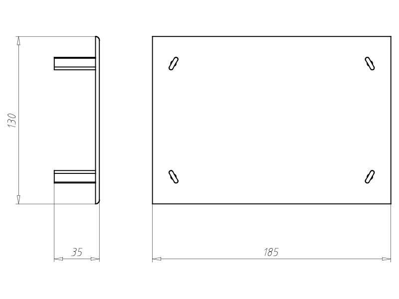 Kaiser Abschluss-Steckdeckel 9911.12