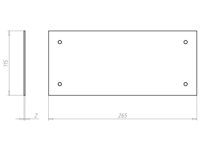Kaiser Abschluss-Feuchtraumdeckel 9914.03