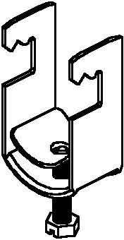 100 Stk. Niedax Bügelschelle BF 28/3