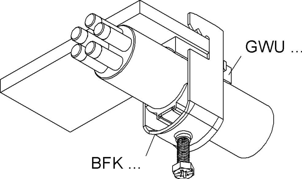100 Stk. Niedax Bügelschellen BFK 30
