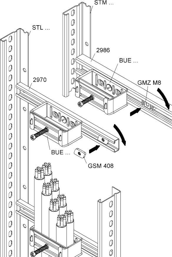 Niedax Bündelschelle BUE 100/40.40 E3