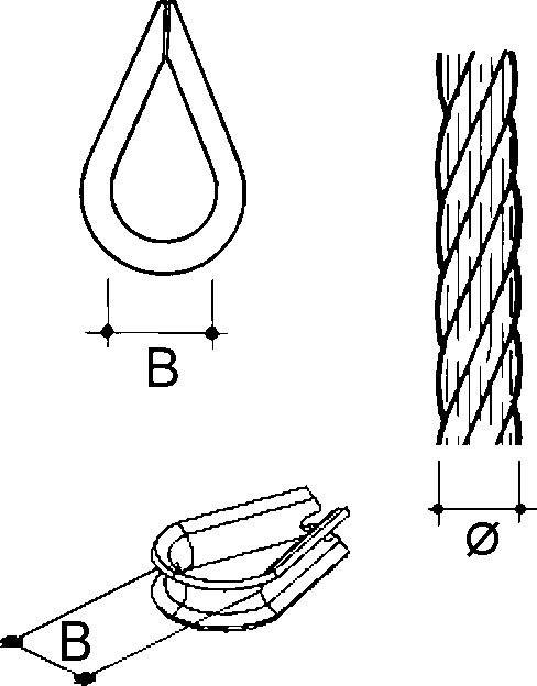 Niedax Seilbefestigung SSWT-2