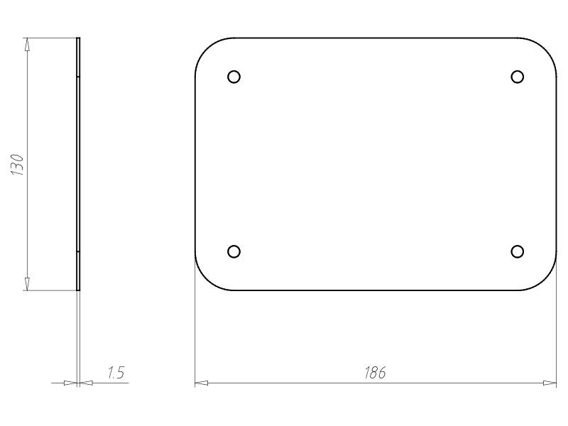 Kaiser Abschluss-Feuchtraumdeckel 9911.03