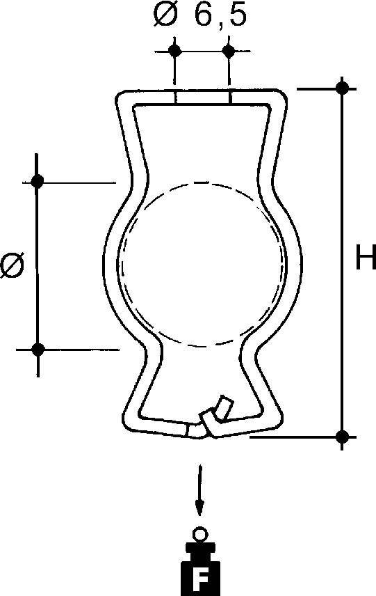 Niedax Rohrbefestigung GM-1219