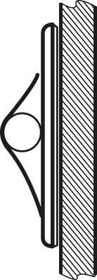 100 Stk. HellermannTyton Befestigungssockel SAC3-ST-WH-C1