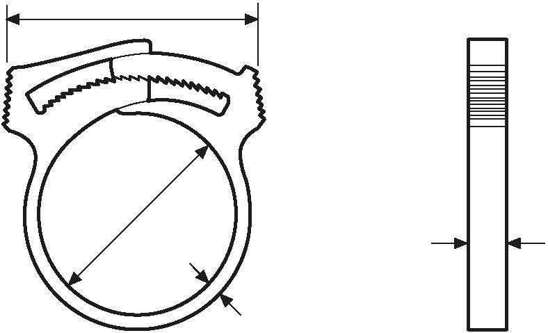 100 Stk. HellermannTyton Befestigungsschelle SNP6-HIR-BK-C1