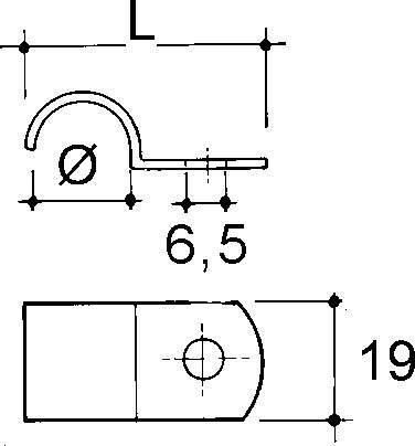 100 Stk. Niedax Rohrbefestigung RCC-15