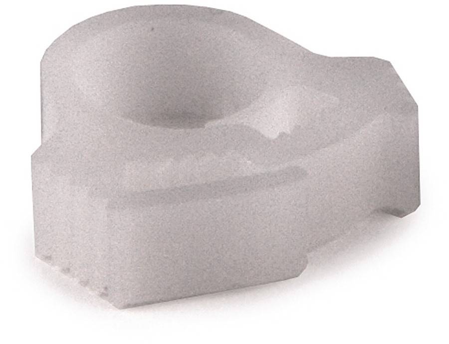 100 Stk. HellermannTyton Befestigungsschelle SNP1-POM-WH-C1