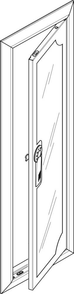 ABN Blendrahmen mit Sichttüre GBRU15TS