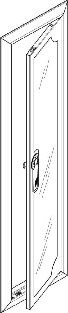 ABN Blendrahmen mit Sichttüre GBRU16TS