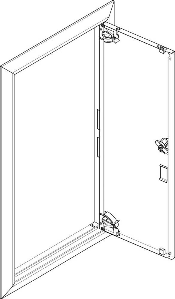 ABN Blendrahmen mit Volltüre GBRU14T