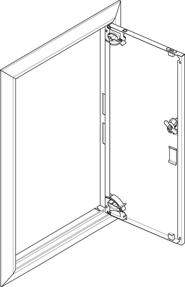 ABN Blendrahmen mit Volltüre GBRU15T