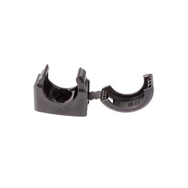 5 Stk. ABB Stotz S&J T&B Schlauch-Clips schwarz ACB42/ST