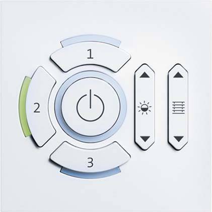 Zumtobel Group Bediengerät ED-CCW 1/2/3 Li/Be