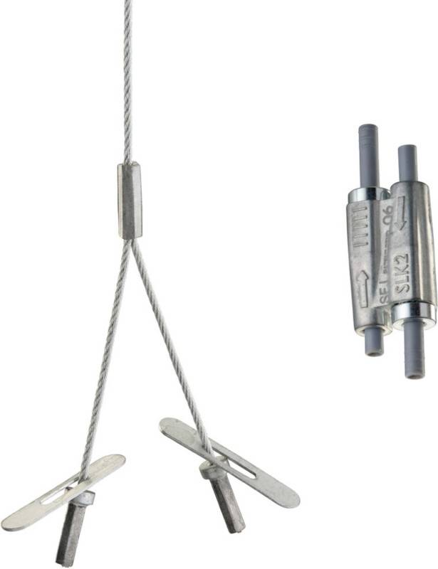 20 Stück Erico Seilabhängesystem SLK15Y300L3R2 (VE2)