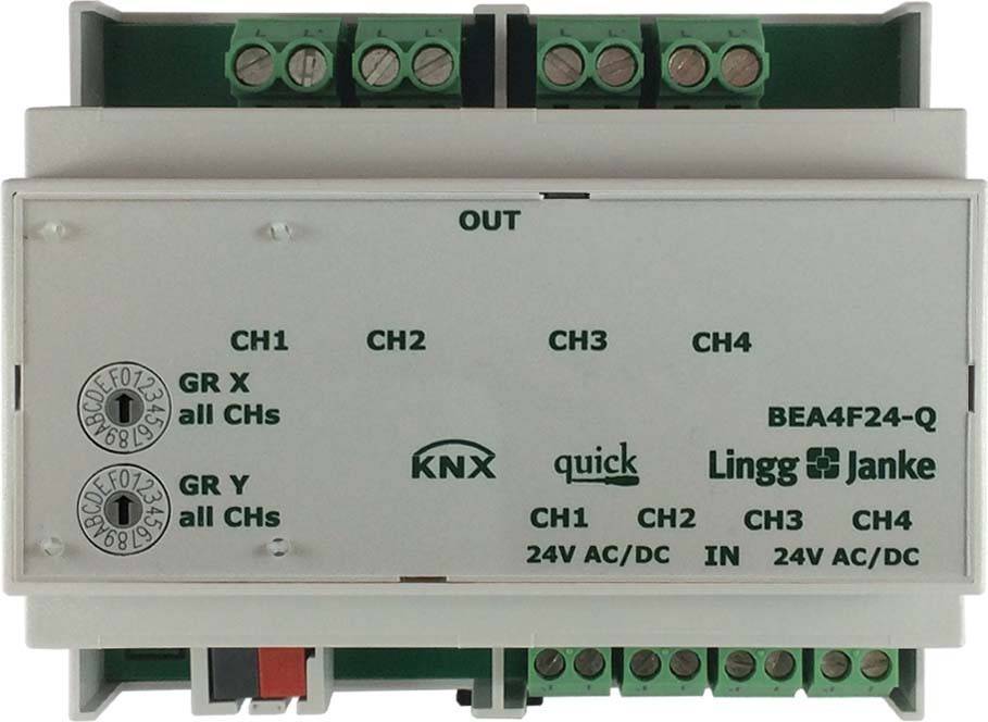 Lingg&Janke KNX Binär Ein/Ausgang BEA4F24-Q