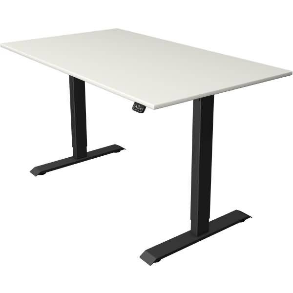 Sitz-/Stehtisch Move 1 elektr. höhenverstellbar BxTxH 140x80 -123cm weiß/anthrazit