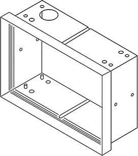 Zumtobel Group Einbaugehäuse WMB Touchpanel TCI