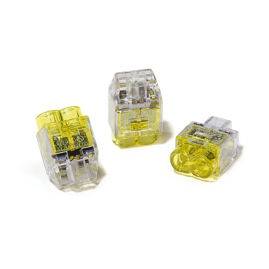 HellermannTyton Verbindungsdosenklemme HCPM-2 PC YE 150