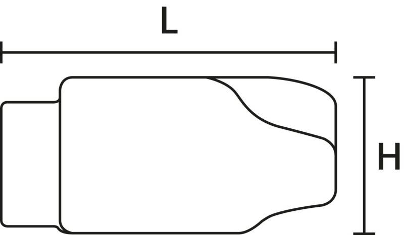 HellermannTyton Verbindungsdosenklemme HCPM-2 PC YE 150