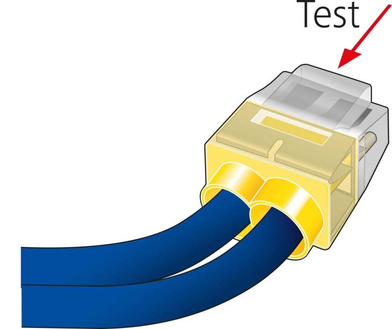 HellermannTyton Verbindungsdosenklemme HCPM-2 PC YE 150