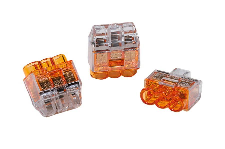 HellermannTyton Verbindungsdosenklemme HCPM-3 PC OG 100