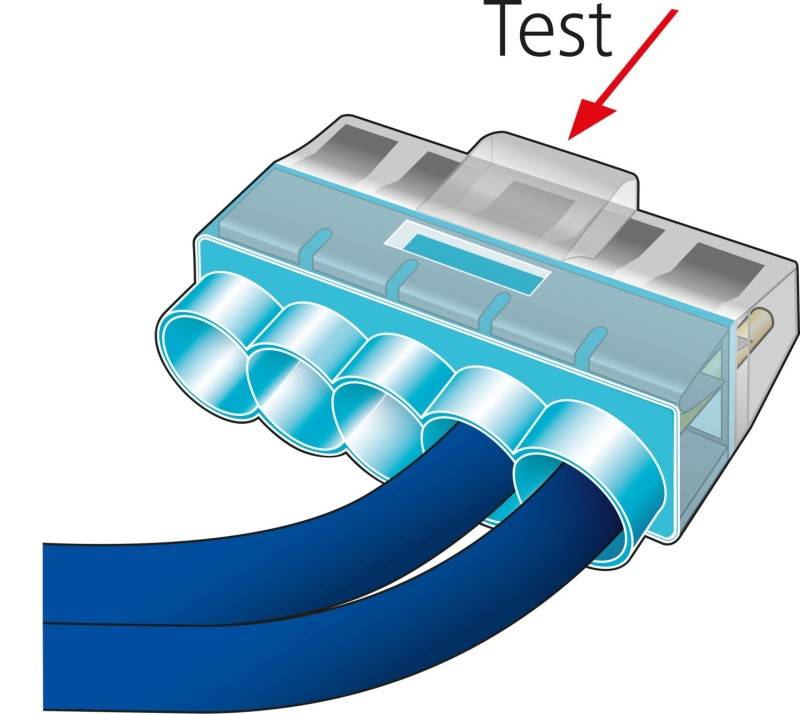 HellermannTyton Verbindungsdosenklemme HCPM-5 PC BU 75