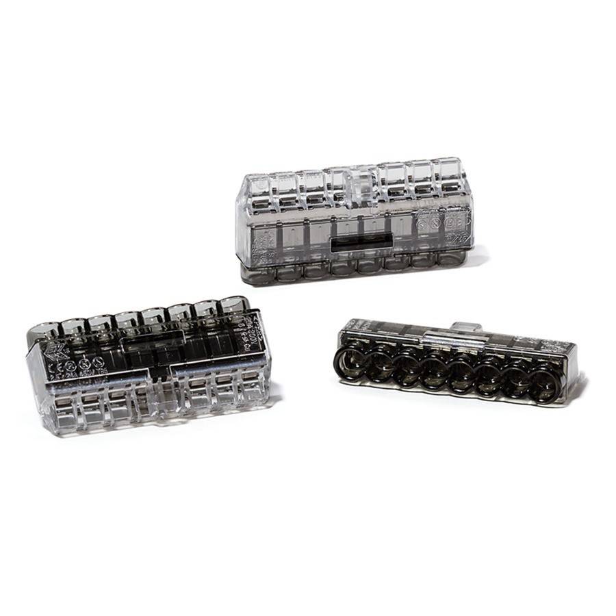 HellermannTyton Verbindungsdosenklemme HCPM-8 PC BK 50