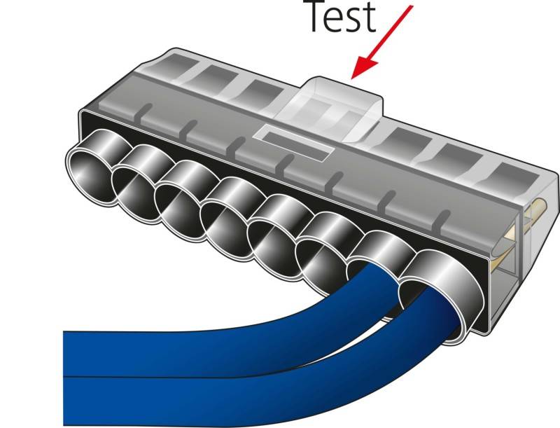 HellermannTyton Verbindungsdosenklemme HCPM-8 PC BK 50