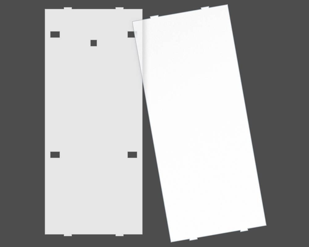 MDT technologies Schriftfeldabdeckung ZSFA55P4