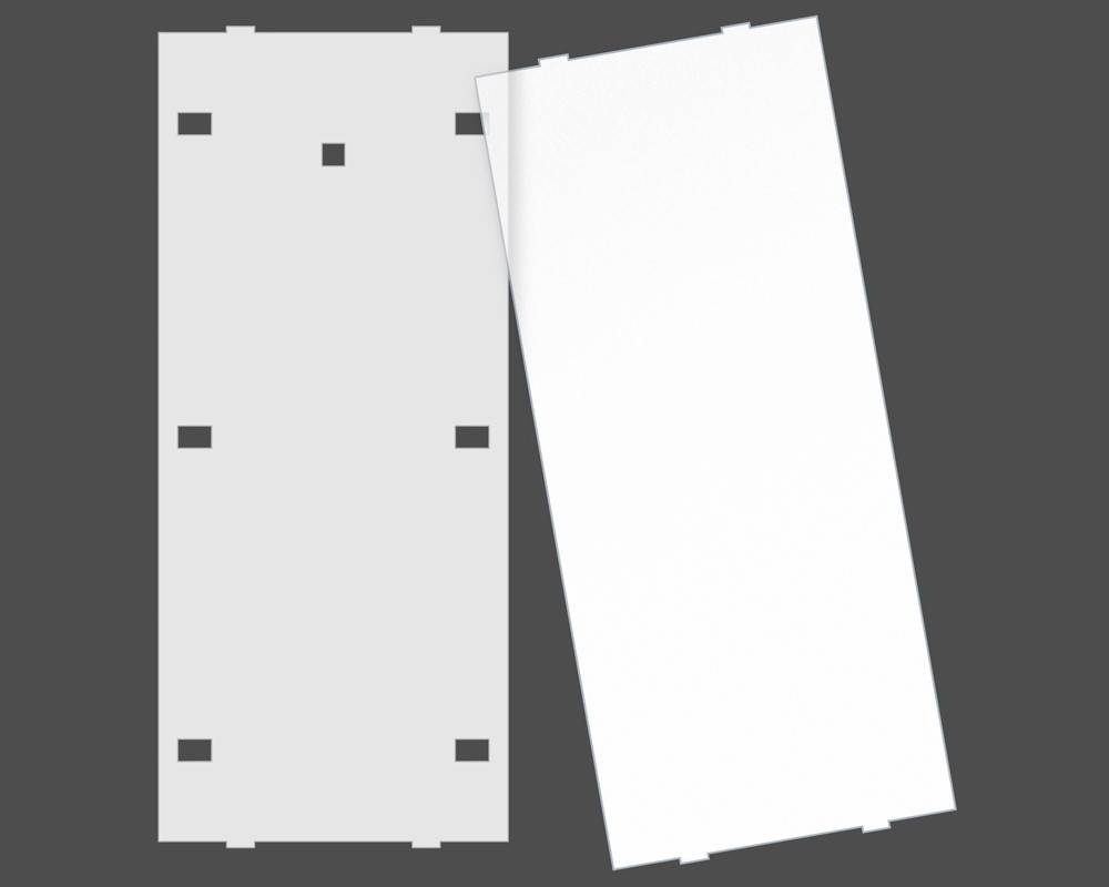 MDT technologies Schriftfeldabdeckung ZSFA55P6