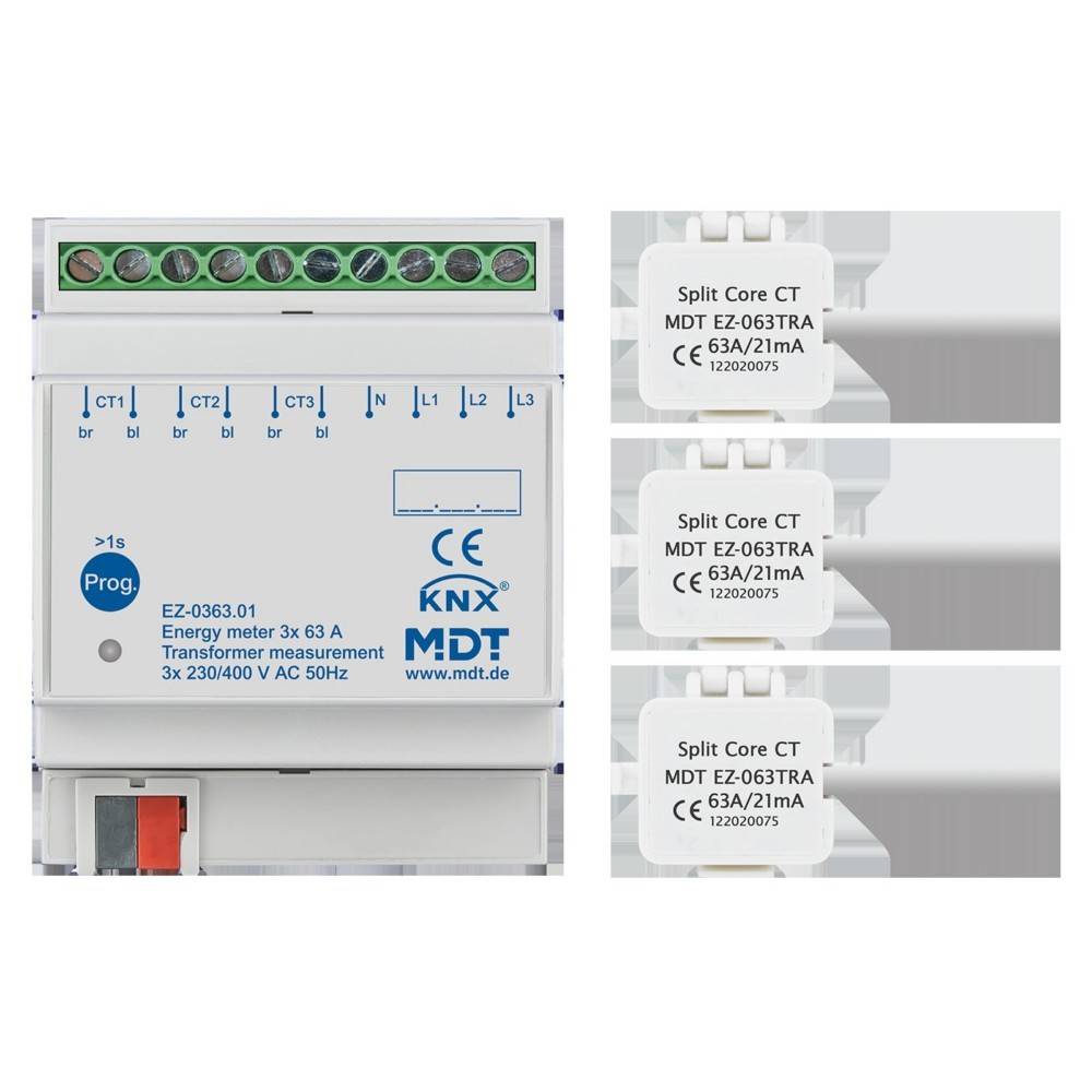 MDT technologies Energiezähler 3-fach EZ-0363.01
