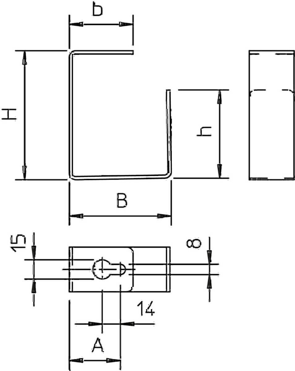 OBO Bettermann Trennbügel BSK-B0511