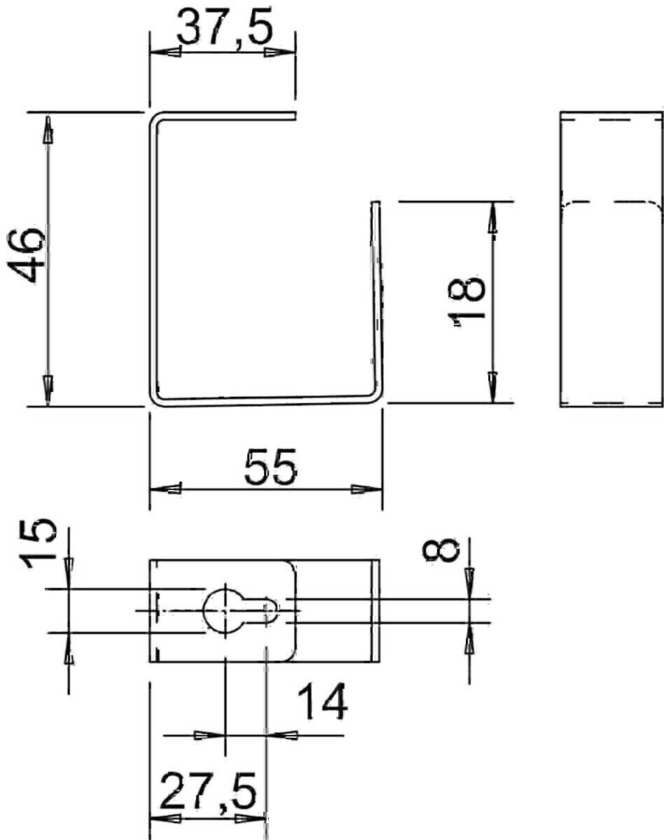 OBO Bettermann Trennbügel BSK-B0511