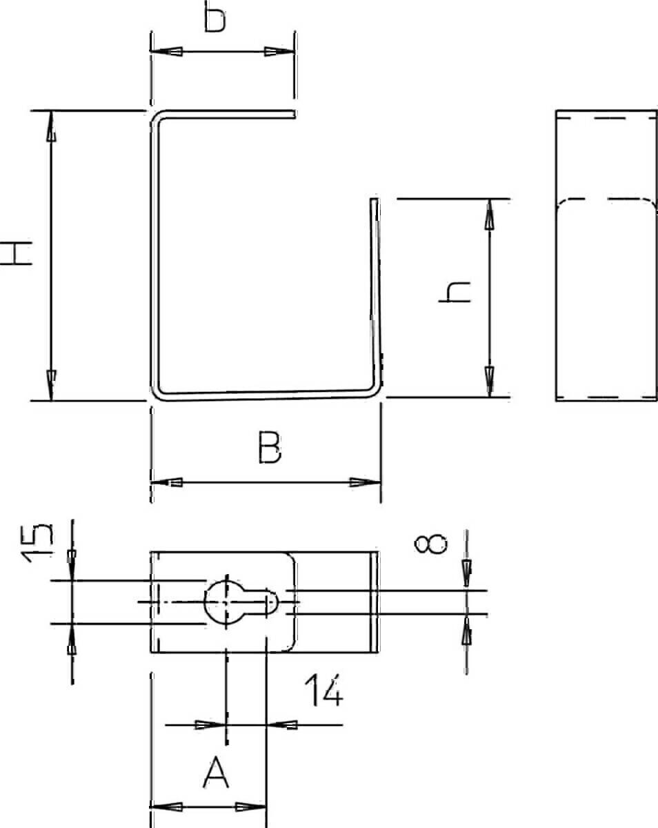 OBO Bettermann Trennbügel BSK-B0511