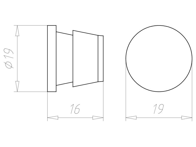 Kaiser Dichtstopfen 1040-20