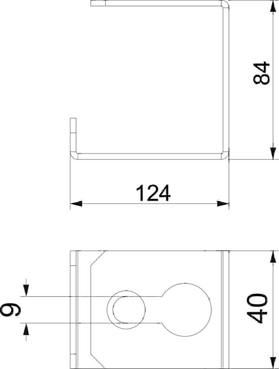OBO Bettermann Installationsbügel BSKM-BD 1025