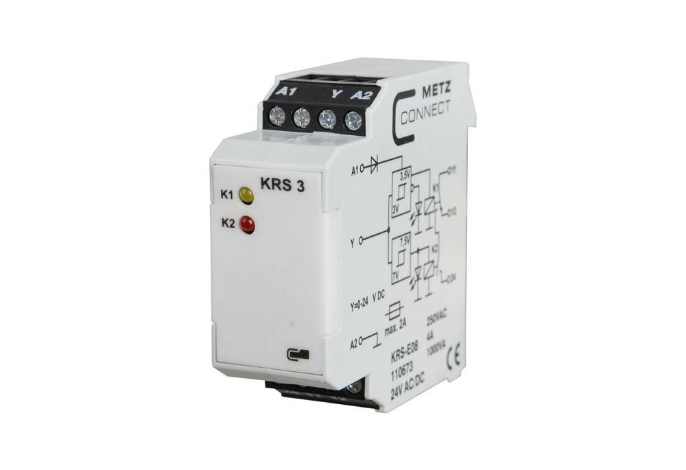 5 Stk. Metz Connect Schnittstellenmodul KRS-E08 3 24ACDC