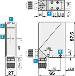 Sick Einweg-Lichtschranke WS/WE24-2B430