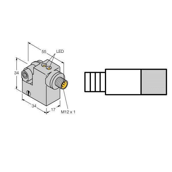 Turck Magnetfeldsensor BIMIKMAN6X2H1141/S34