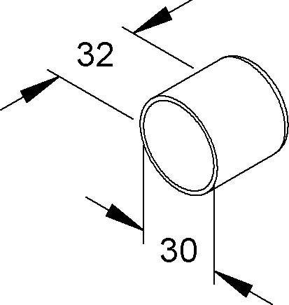 Niedax Schutzkappe D=30 mm SKMI 30