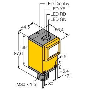 Turck Reflexionslichttaster Q45VR2D #3035438