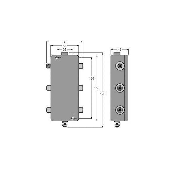 Turck PROFIBUS-PAIP67 JBBS-48SC-E413/EX