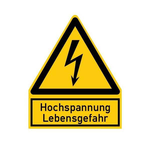 Cimco Werkzeuge WS HSP Lebensgefahr. Folie 182728