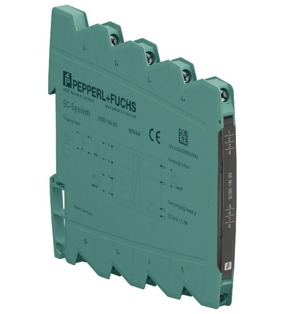 Pepperl+Fuchs Fabrik Trennverstärker/Splitter S1SD-1AI-2U