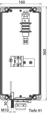 DEHN Netz-Anschaltkasten NAK SN4631